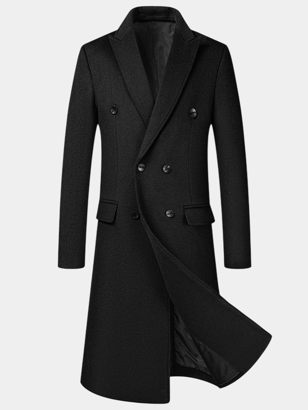 Ckesemen Long Wool Pea Coat