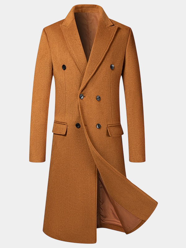 Ckesemen Long Wool Pea Coat