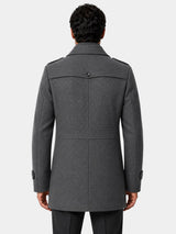 Ckesemen Double Layer Wool Coat